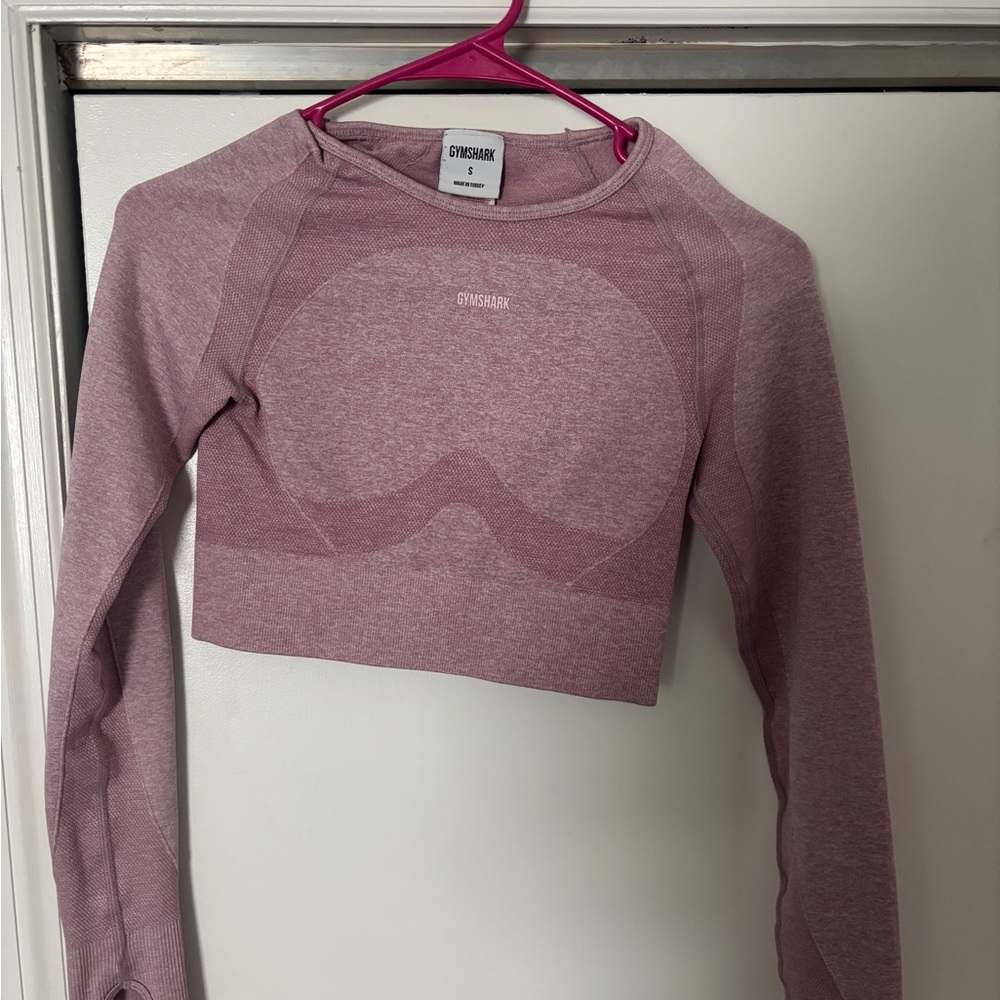 Gymshark Pink Long Sleeve Fitted Bodysuit